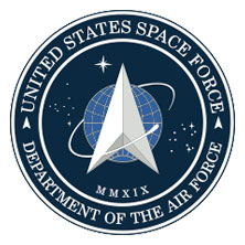United States Space Force Department of the Air Force Seal